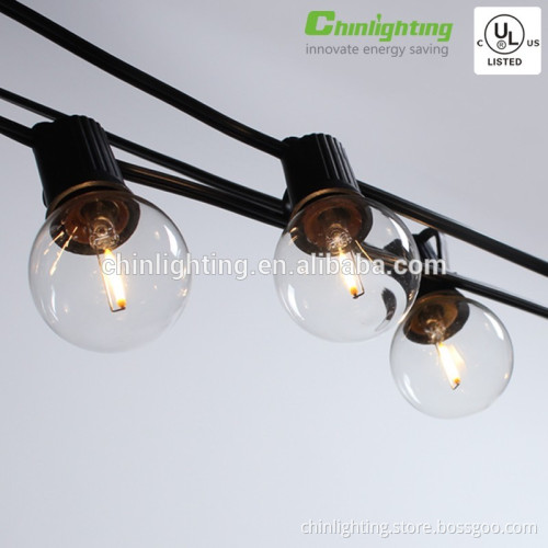 Led roll Bulb Dimmable Vintage led Light Bulb e17 led string light G40